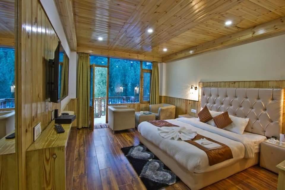 Himalayan Riverside Resort, Manali מראה חיצוני תמונה